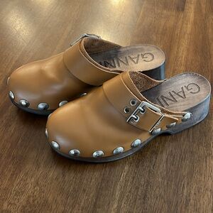GANNI Studded Clog
